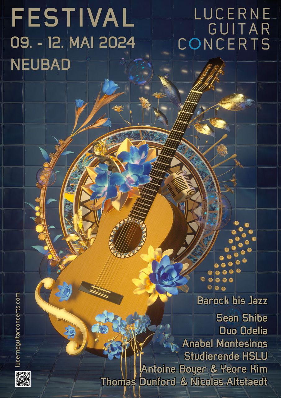 Plakat des Guitar Festivals