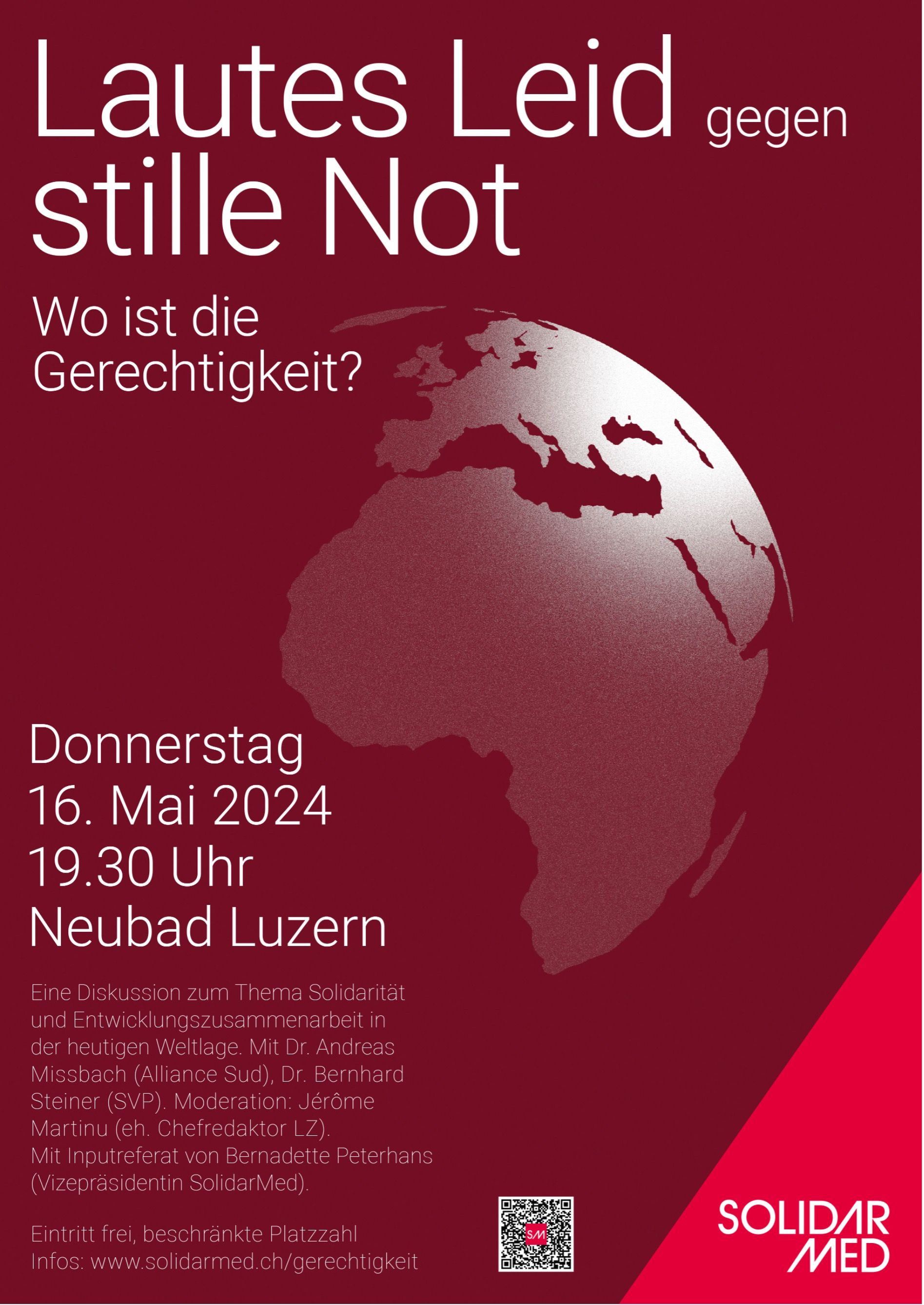 Flyer zur Veranstaltung von SolidarMed