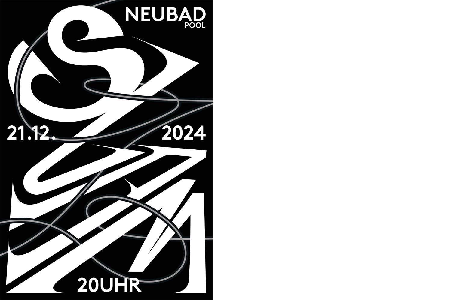 Illustration. Das Wort «SLAM», um das sich eine Linie durchzieht. 