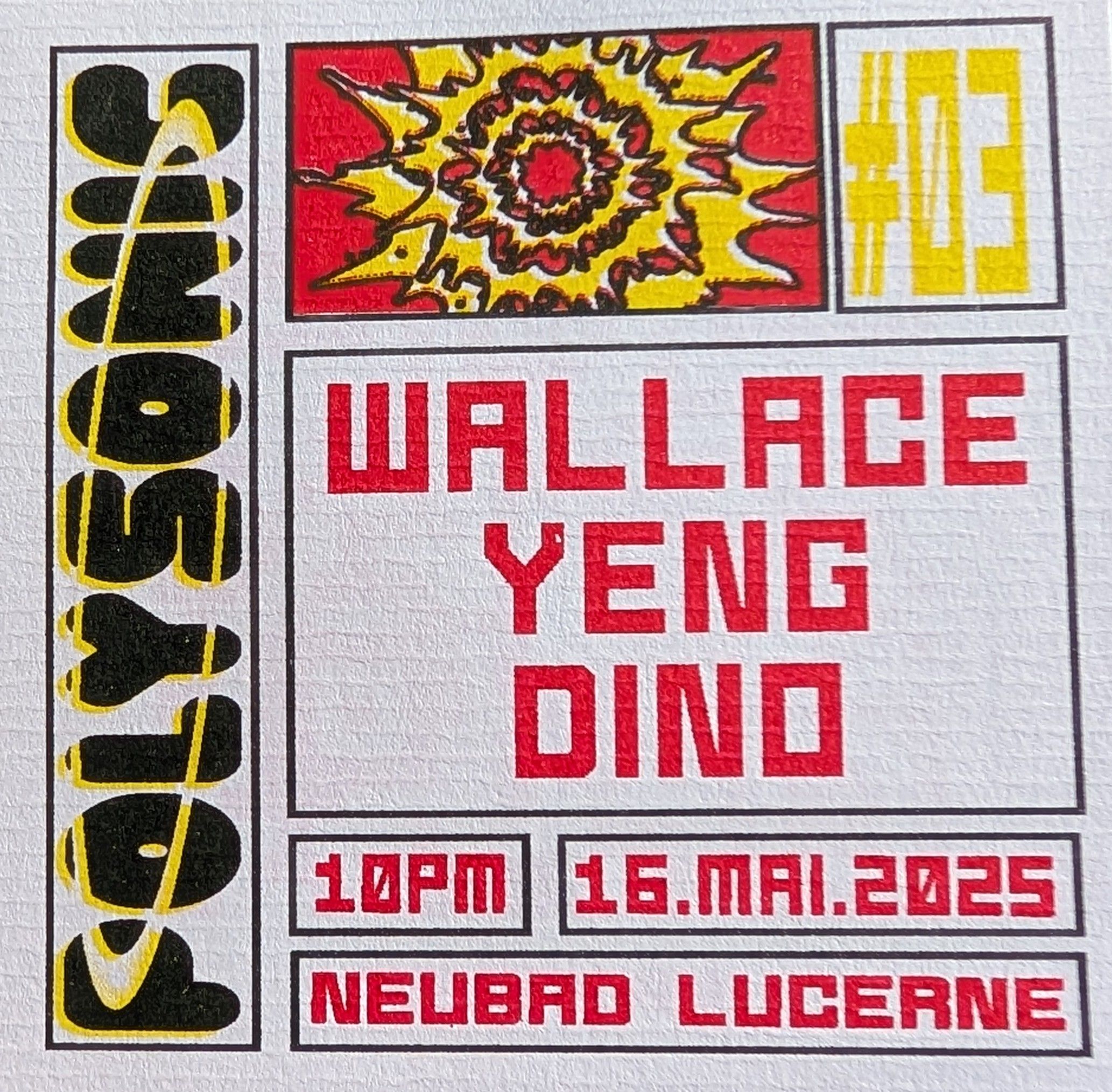 Weisser Hintergrund mit eine Rote Schrift 