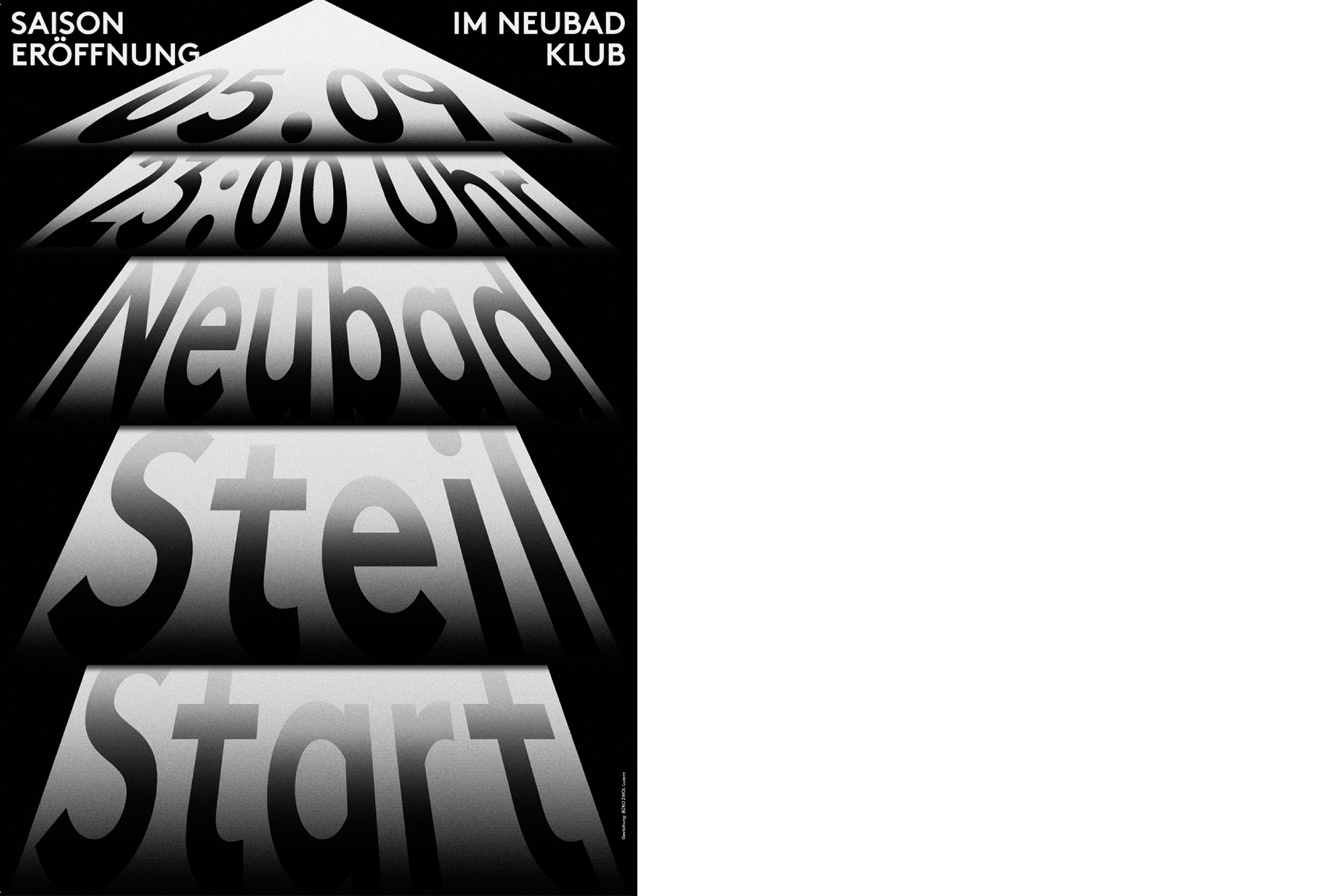 Steilstart Klubnacht im Neubad