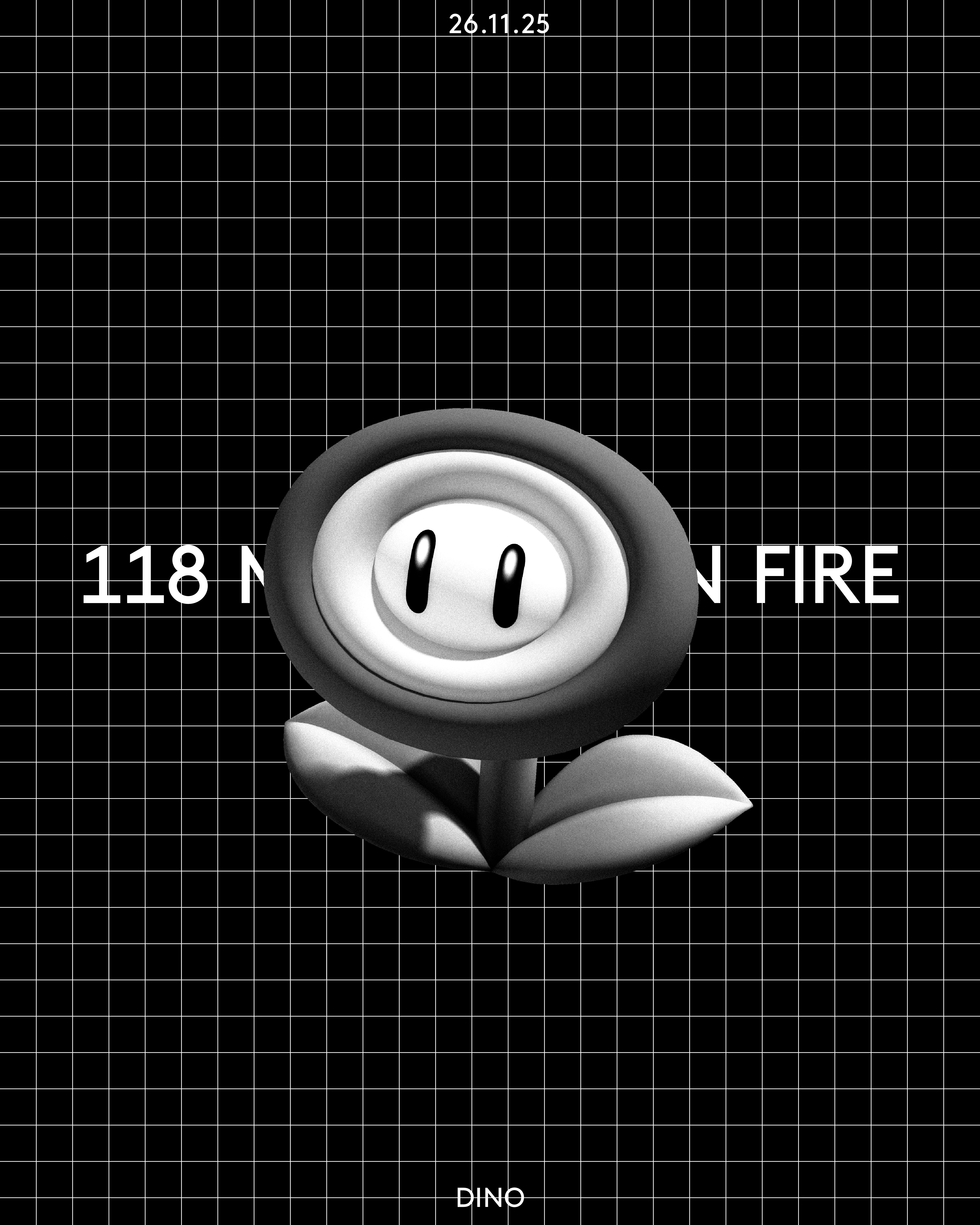 Schwarzer Hintergrund mit weisser Schrift 