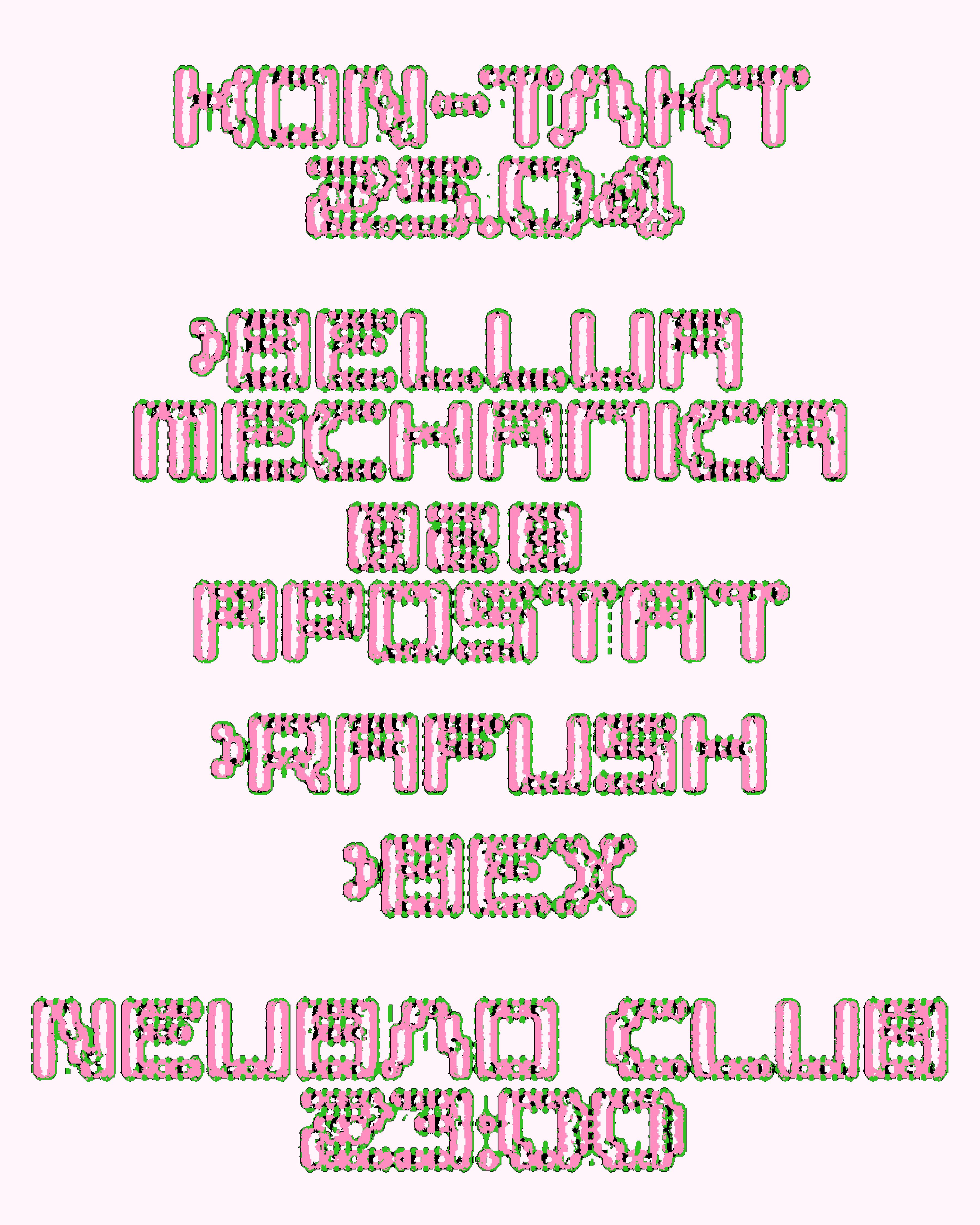 Rosa Hintergrund mit eine Pinke Gründer Schrift 